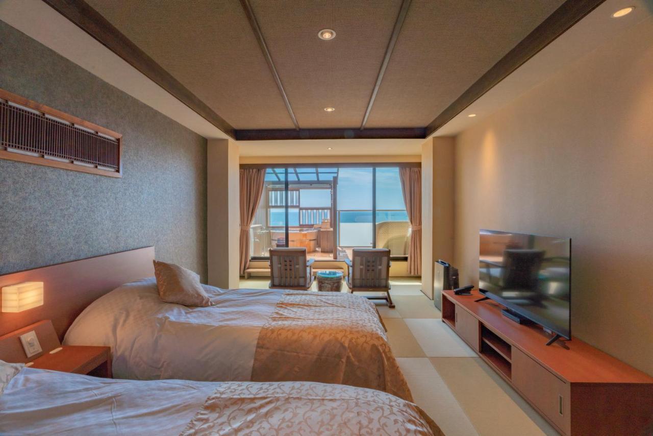 Hotel Isoaruki No Yuyado Ushiogumo -6 Years Or Older- Kawazu Exterior foto