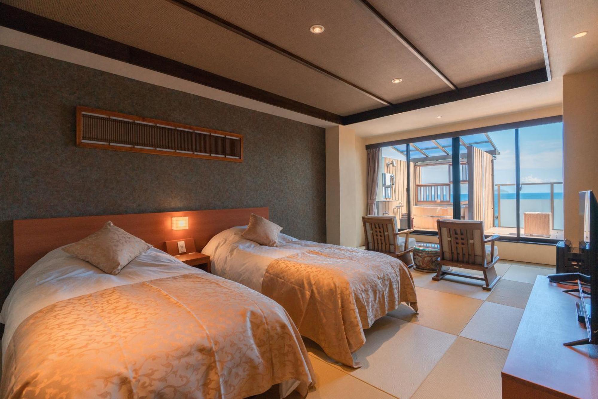 Hotel Isoaruki No Yuyado Ushiogumo -6 Years Or Older- Kawazu Exterior foto