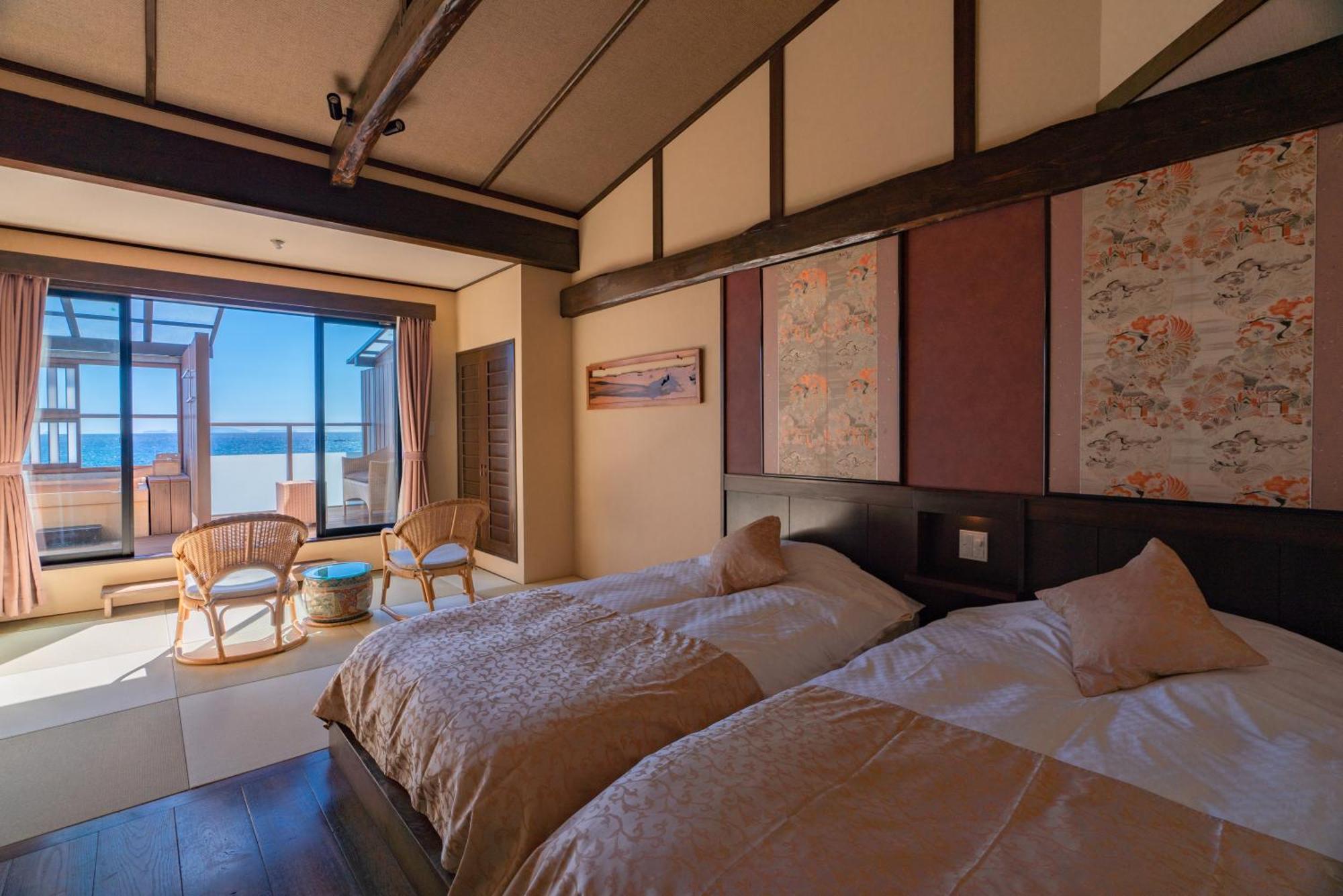 Hotel Isoaruki No Yuyado Ushiogumo -6 Years Or Older- Kawazu Exterior foto